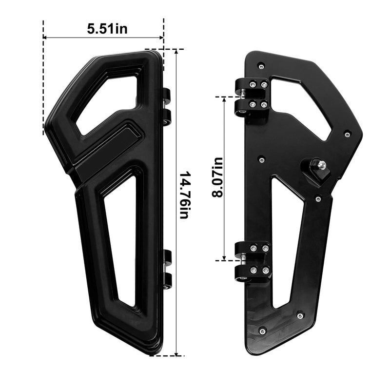 Harley Touring Driver & Passenger Floorboards Shift Pegs (2000-2024)