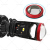 H4 Bi-LED Mini Lens Car Lamps 6000K