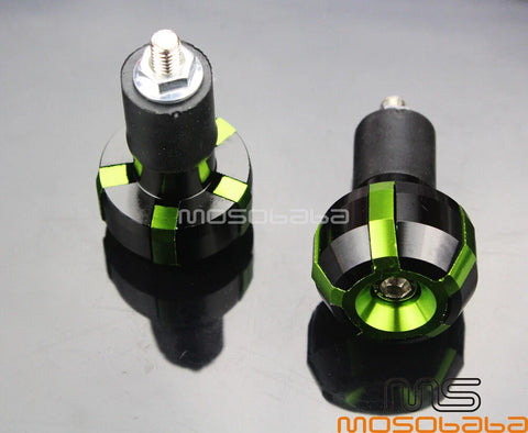 Honda Suzuki Kawasaki Yamaha Ducati 7/8" Handle Bar Ends Cap Plug