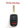 Honda Accord CR-V Civic Silicone 4 Button Key Cover Case (2003-2023)