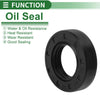 Oil Seal 28x50x12mm NBR Rubber Seal Ring Black