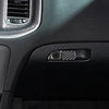 Dodge Charger Carbon Fiber Glove Box Handle Switch Cover Trim (2015-2023)