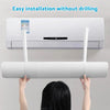 Home Use Adjustable A/C Windshield Baffle Shield