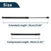 Lexus RX350 RX450h Hood Lift Supports (2010-2015)