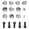 Harley Softail Rocker Fatboy Chrome Topper Bolt Cap Cover (2007-2013)
