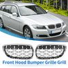 BMW 328xi M3 335xi 328i Silver Tone 1 x Front Hood Bumper Grille Grill