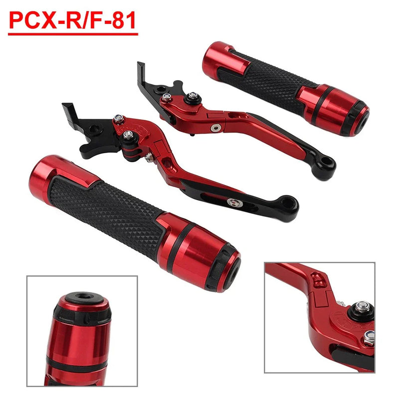 Honda Forza 300 Folding Extendable Brake Clutch Lever Grip Set (2018-2023)