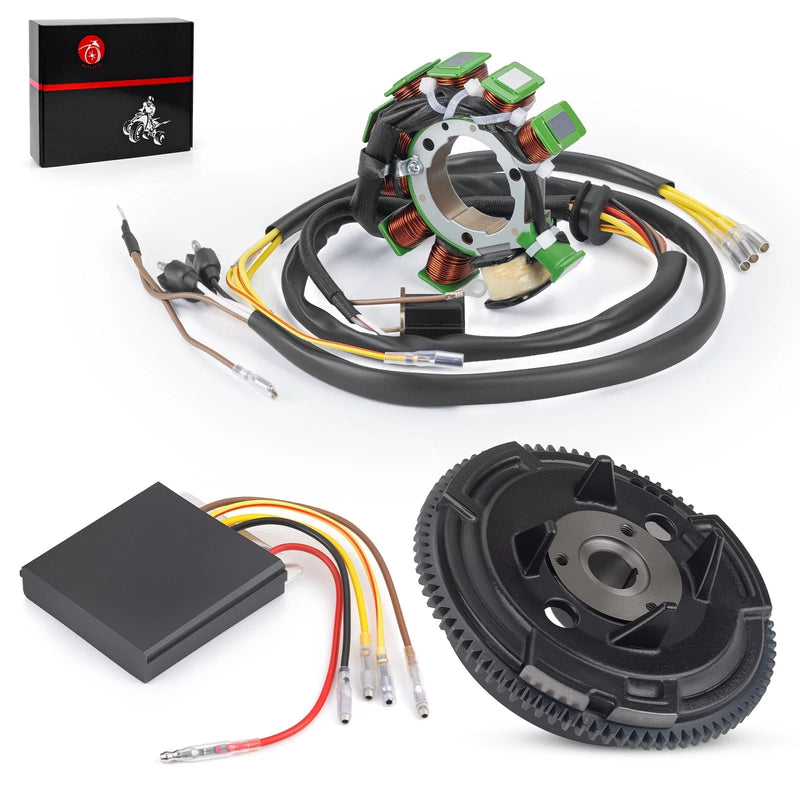 Polaris Xplorer 400 Stator & Flywheel Rotor w/ Regulator Rectifier (1996-2002)