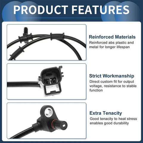 Dodge Ram 3500 ABS Wheel Speed Sensor (2010-2018)