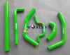 Kawasaki KXF250 KX250F (2009-2010) GREEN Hose Kit & Aluminum Radiator
