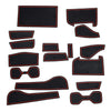 Lexus NX 260 350h Anti-Slip Cup Mat Pad Set (2021-2022)