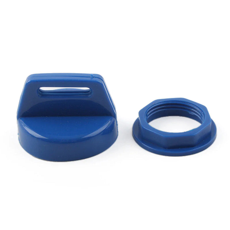 Polaris RZR XP 800-1000 Ranger Sportsman Blue ABS Ignition Key Cover w/Nut