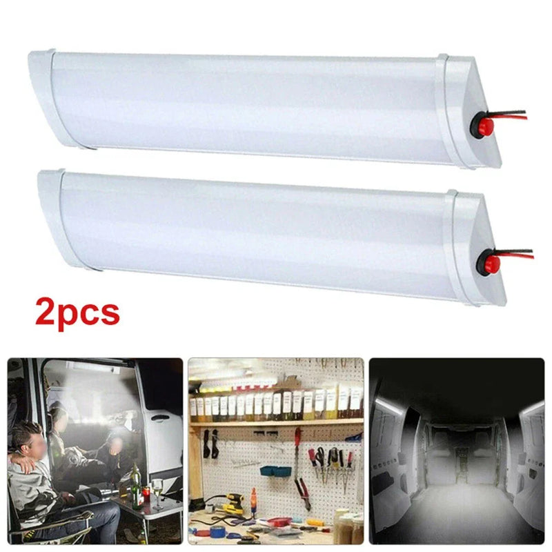 MOTORHOME 2 x 12V LED Interior Roof Ceiling Light