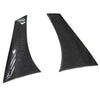 Benz GLA-Class X156 2014-2019 Carbon Fiber Rear Window Side Wing Cover Trim