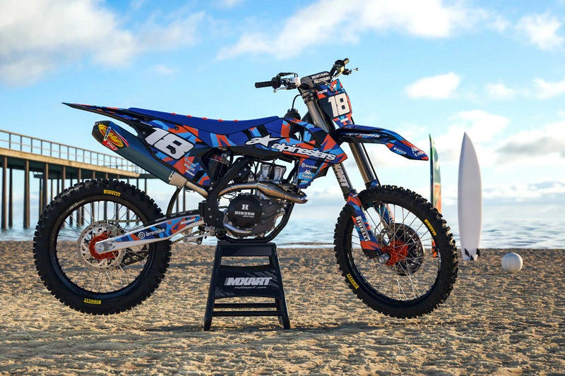 KTM EXC Graphics Kit MIAMI Style Sticker (2017-2019)