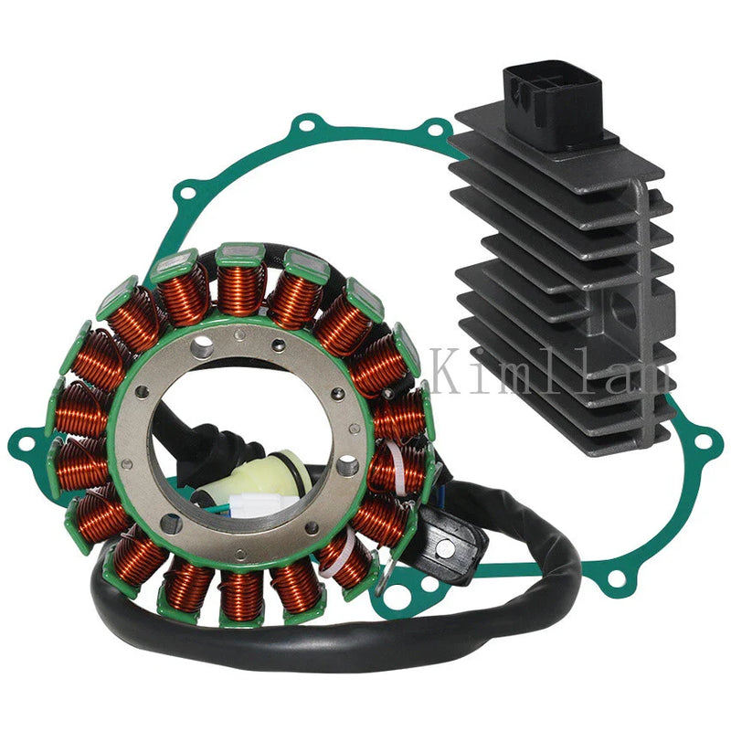 Yamaha YFM450FWAD Kodiak 450 Stator, Regulator Rectifier, Gasket (2012-2014)