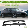 BMW E46 Headlight Eyebrow Eyelid Covers (2000-2006)