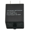 Car Bike Turn Signal Light 3 Pin Adjustable Flasher Rate LED Indicator Relay