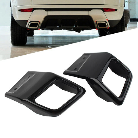 Land Rover Range Rover Evoque Rear Bumper Exhaust Tube Trim (2010-2018)