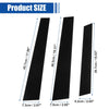 Honda CR-V Glossy Black Car Door Window Pillar Post Covers (2007-2011)