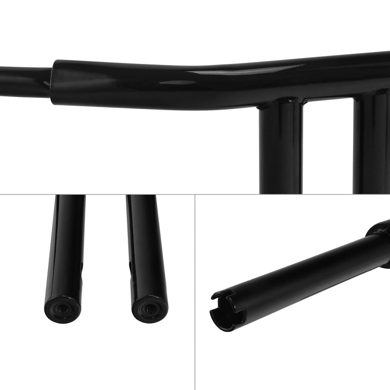 Harley Softail Heritage Classic 12" Rise T-Bar 1.5" Fat Handlebar (18-24)