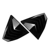 Subaru WRX STI Glossy Black Rear Window Louver Cover Trim (2022-2025)