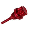 GY6 BWS 125CC Red Oil Level Gauge Dipstick Plug