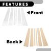 Ford Expedition 6 Pcs Chrome Silver Window Trim Covers (1997-2016)