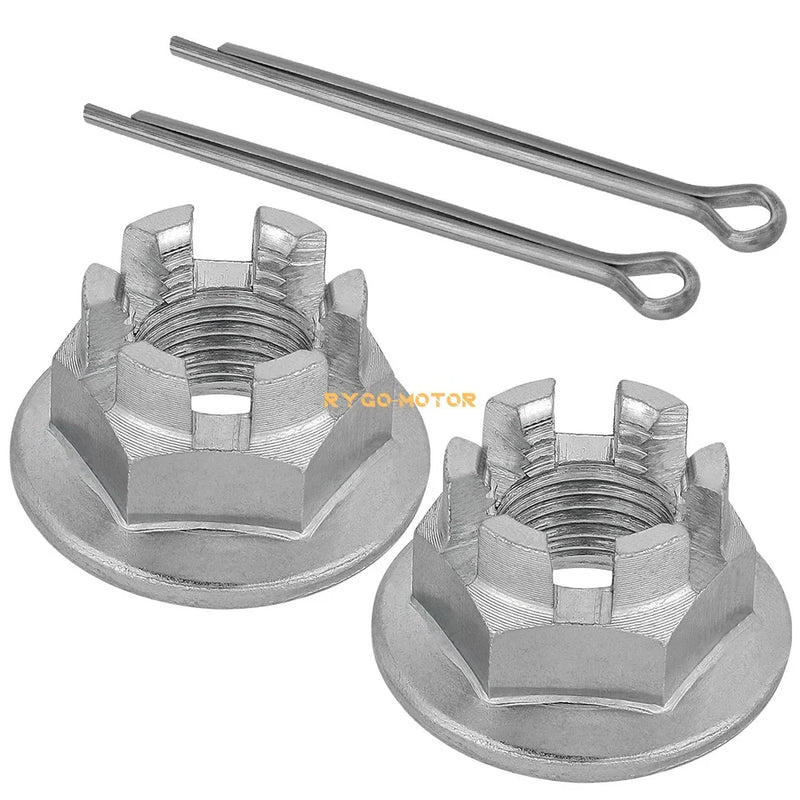 Honda 2 x Axle Castle Nut