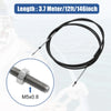 Vehicle 2 x 12ft Throttle Shift Remote Control Box Cable