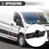 Ford Transit 150 250 350 (2015-2023) Black Fuel Filler Door Housing