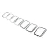 Jeep Grand Cherokee 7x Front Grille Cover Inserts (2017-2021)