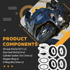 Suzuki GSXR1000 GSX1300R Hayabusa Front Fork Dust Oil Seals