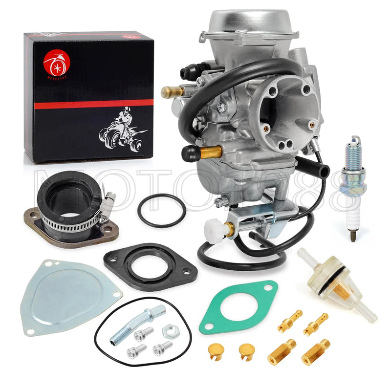 Suzuki LT-F250 Ozark Carburetor Carb and Intake Manifold (2003–2014)
