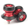 Yamaha YZF R3 R25 FZ1 FZ6 - RED Swingarm Sliders Spools (2015-2023)