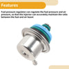 Ford E-150 (2004) - 20-70 Psi Metal Component Fuel Pressure Regulator