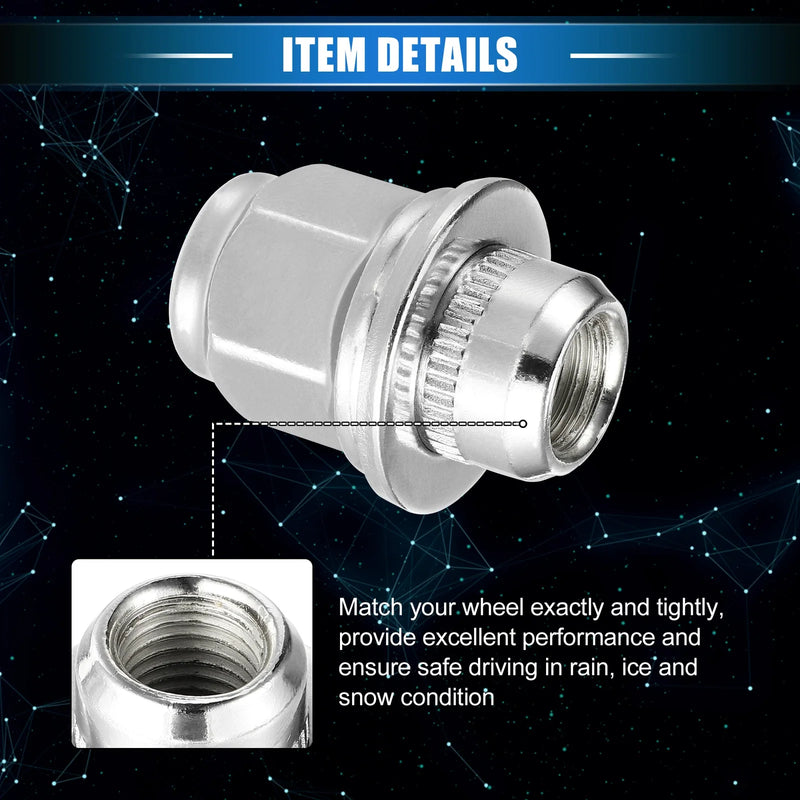Lexus LS460 LC500 M12x1.5 20 x Wheel Lug Nuts (2007-2021)