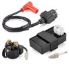 Honda Foreman 400 Starter Relay Solenoid, Ignition Coil, CDI Kit (1995-2003)
