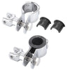 Harley-Davidson Universal Chrome Foot Peg Mount / 1.25"