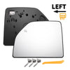 Ford F150 F250 F350 F450 Left Side Heated White Mirror Glass (2004-2023)