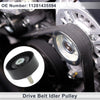 BMW 3 Series (1998 - 2005) Black 1 x Drive Belt Idler Pulley