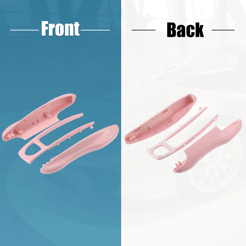 Porsche Taycan 911 Pink Set Car Key Shell Cover Case (2020-2021)