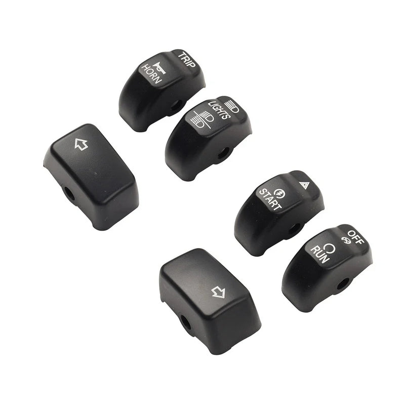 Harley Sportster Iron 883 1200 6x Handlebar Control Switch Cap Button