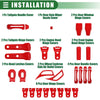 Jeep Wrangler JL JLU 26 x Exterior Trim Kit (2018-2022)