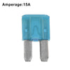 Boat Truck RV Camper Motorcycle 10 x 15A Car Mini Blade Fuses