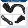 Hyundai Elantra 2017-2020 Front Bonnet Bracket 1 Pair Hood Hinges