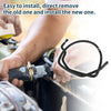 Volvo S40 (2004-2010) Rubber Black 1 Pcs Radiator Hose Coolant Pipe