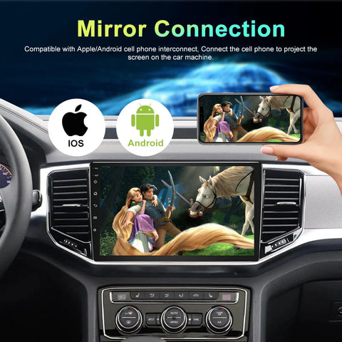 Toyota Prado (2009-2013) CarPlay GPS Radio Android Head Unit 4/64G