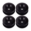 Car 8x Black JDM Aluminum Quick Release Bumper Fender Fasteners