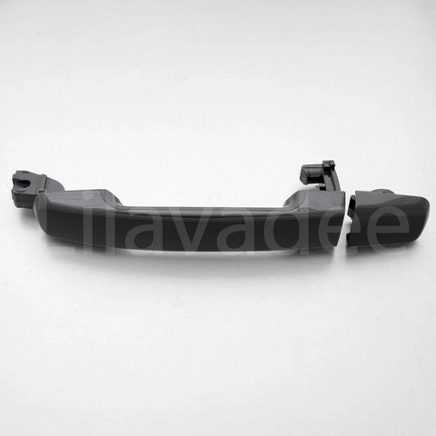 Nissan Navara D40 Frontier Black Glossy Outer Door Handle Left (2005-2015)